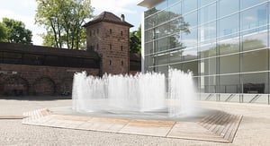 Hexagonal Water Pavilion