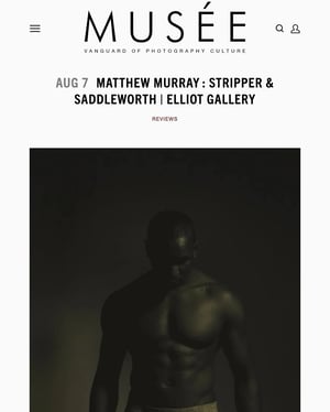 Matthew Murray: Stripper & Saddleworth at Elliott Gallery, Amsterdam