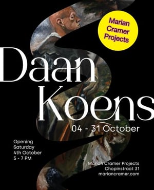Daan Koens at Marian Cramer Projects, Amsterdam