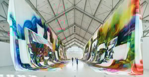 KATHARINA GROSSE WUNDERBILD at Deichtorhallen, Hamburg