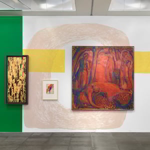 Sammlungsintervention von Amy Sillman at Kunstmuseum Bern, undefined
