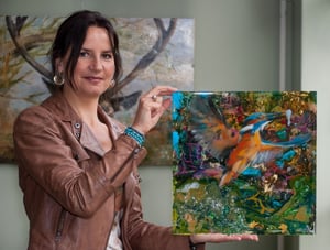 Expositie Emelie Jegerings at Kasteel Geldrop, Geldrop