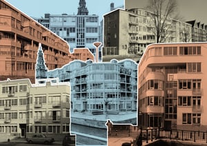 De Stadsvernieuwers – Het netwerk van Paul de Ley, Lucien Lafour en Theo Bosch at Arcam, Amsterdam