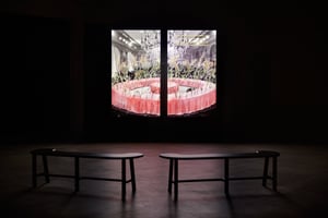 LE SOLEIL TOMBE SANS UN BRUIT THAO NGUYEN PHAN at Palais de Tokyo, null