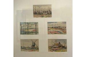Nieuwe aanwinst: schetsen echtpaar Vreedenburgh-Schotel at Stadsmuseum Woerden, Woerden