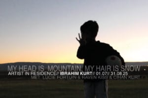 MY HEAD IS MOUNTAIN, MY HAIR IS SNOW at Kunstruimte Het Langhuis, Zwolle
