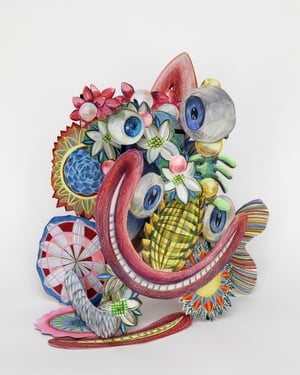 Frédérique Loutz - Le rire n'est pas pur at Galerie Papillon, Paris