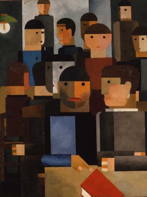 Faces and Narratives / The Collection of Classical Modernism - August Macke and the Rhenish Expressionists at Kunstmuseum Bonn, Bonn