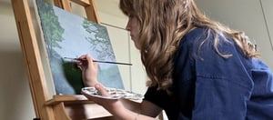 Schilderijen van Hadassa ten Hove at Rijssens Museum, Rijssen