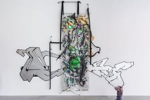Graffiti at Deborah Schamoni, München