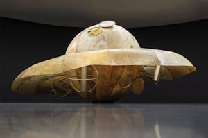 Collectie Panamarenko — Reis naar de sterren at M HKA – Museum van Hedendaagse Kunst Antwerpen, Antwerp