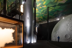 Leandro Erlich Weightless at Kunstmuseum Wolfsburg, undefined