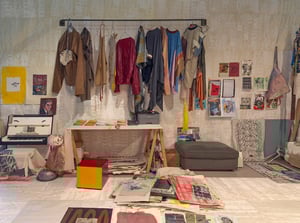 Lucebert X it is part of an ensemble at Cobra Museum voor Moderne Kunst, Amstelveen