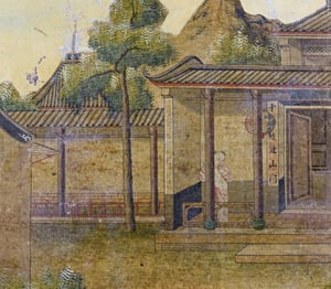 Chinees behang at Stedelijk Museum Breda, Breda