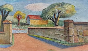 Ralf Kerbach – Landschaften. Kindheitswege at Kunststiftung Poll, Berlin