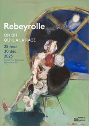 Rebeyrolle - "On dit qu'il a la rage" at Laurentin Gallery, Brussel