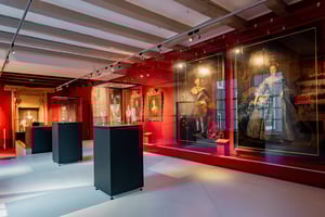 Maria Louise, prinses van Oranje-Nassau at Keramiekmuseum Princessehof, Leeuwarden