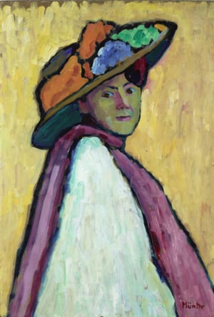 Gabriele Münter I Malen ohne Umschweife at Galerie Utermann, Dortmund