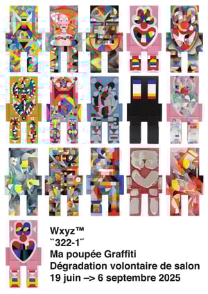 WXYZ – PEINTURES ET SCULPTURES at Galerie Couteron, Paris