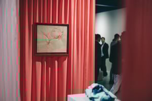 Prace Barbary Falender z naszej kolekcji na wystawie w Krupa Art Foundation at GALERIA STUDIO, Warsaw