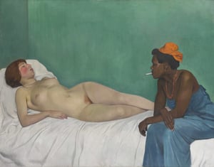 Félix Vallotton Illusions perdues at Kunstmuseum Winterthur, null